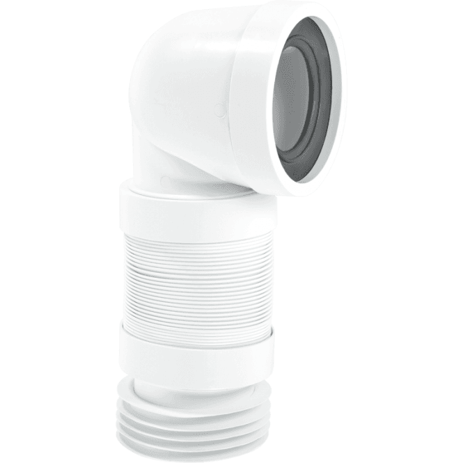 McAlpine  WC-CON8F 90 Degree Flexible WC Connector 220  class=