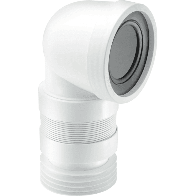 McAlpine  WC-CON8F18 90 Degree Flexible WC Connector 190  class=