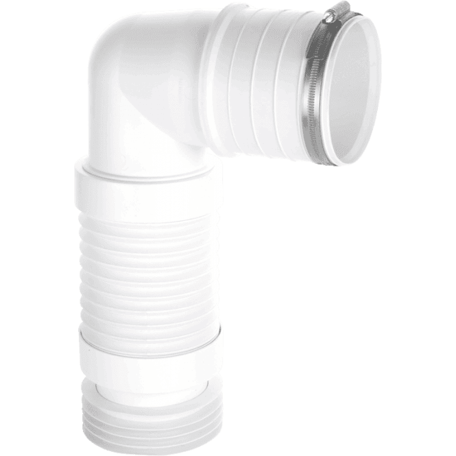 McAlpine  WC-CON8F18-BTW Short 90 Degree Back To Wall Flexible WC Connector 4