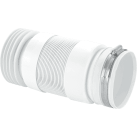 McAlpine WC-F21R Straight Back To Wall Flexible WC Connector 4"/110mm