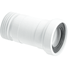 McAlpine WC-F23R Straight Flexible WC Connector 140 > 290mm