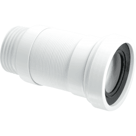 McAlpine WC-F23S Straight Flexible WC Connector 140 > 290mm