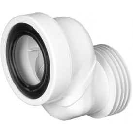 McAlpine WCLO-6 Offset WC Connector 60mm