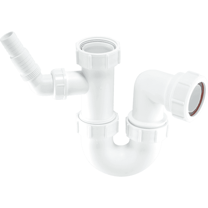 McAlpine  WM14 Sink Trap With 135 Degree Swivel Nozzle 1½