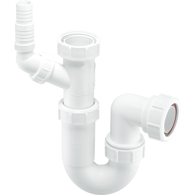 McAlpine  WM15 Adjustable Sink Trap With 135 Degree Swivel Nozzle 1½