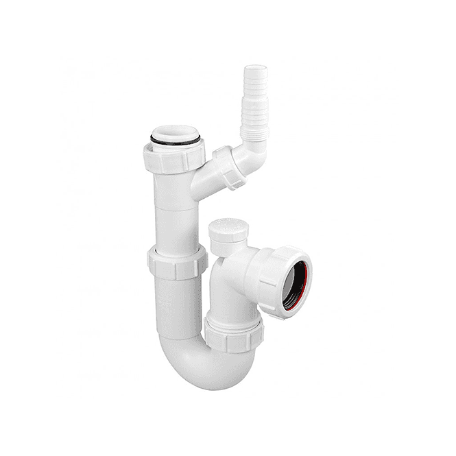 McAlpine  WM15V Adjustable Sink Trap With 135 Degree Swivel Nozzle