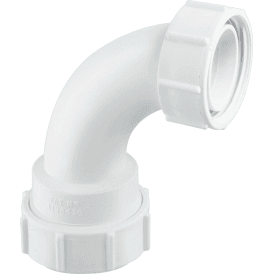 McAlpine Z5M 90 Degree Multi Fit Bend X BSP Coupling Nut 2"