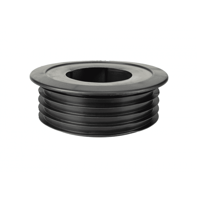PipeSnug FlueSnug 100mm Black PSFLUEBK