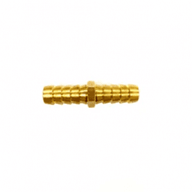 Regin 13mm (1/2) Brass Straight Hose Joiner (For Joining 2 X Drain-Down Hose Kits) REGR65