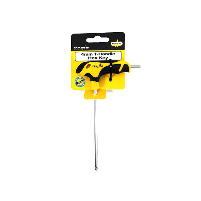Regin  4mm T-Handle Hex Key REGB32