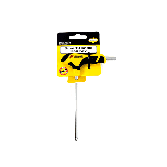 Regin  5mm T-Handle Hex Key REGB36
