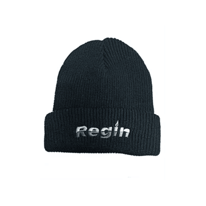 Regin  Black Soft Beanie