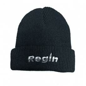Regin Black Soft Beanie