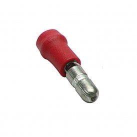 Regin Bullet Male Connector Red - REGQ216