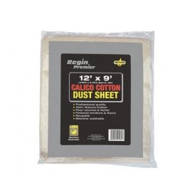 Regin Calico Cotton Dust Sheet 12' x 9' REGM36