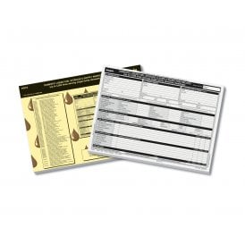 Regin Domestic Oil Storage/Spillage/Fire Risk Record Pad (25 in triplicate) REGPO13
