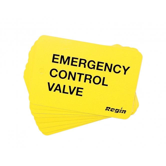 Regin  Emergency Control Valve Plate (8 Pack) REGP96