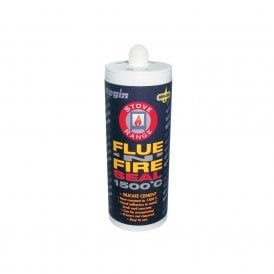 Regin Flue‘n’Fire Seal 1500˚C Silicate Cement - Black 150ml REGZ32