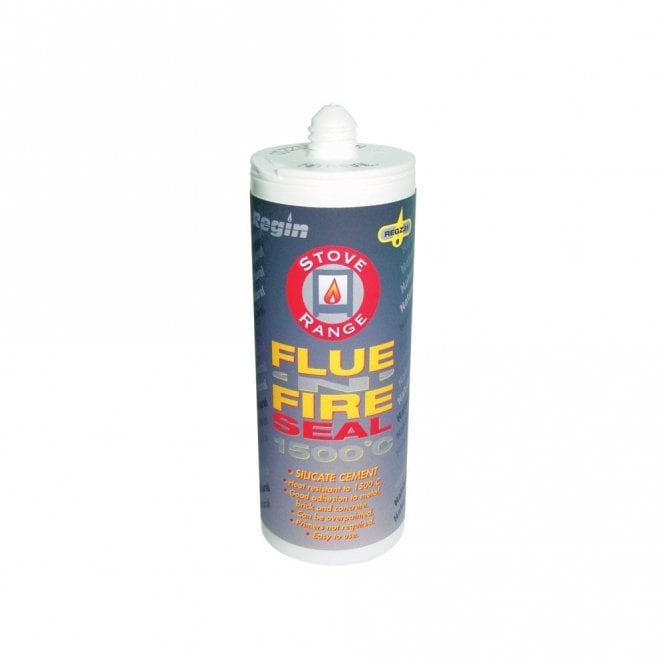 Regin  Flue‘n’Fire Seal 1500˚C Silicate Cement - Natural 150ml REGZ31