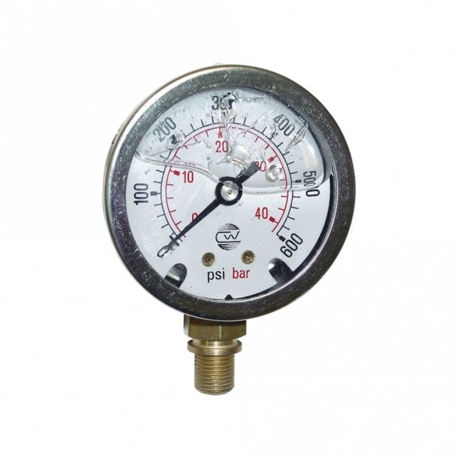 Regin  Glycerin Filled Pressure Gauge 0-600 psi REGO68