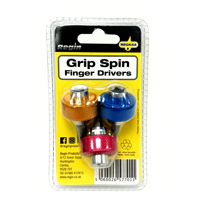 Regin  Grip Spin Finger Drivers (Set of 3) REGK44