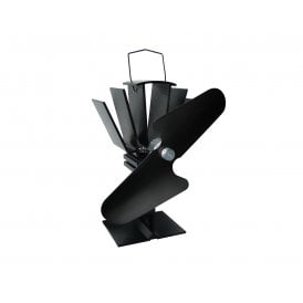 Regin Heat Powered Stove Fan - Black Blade REGST87