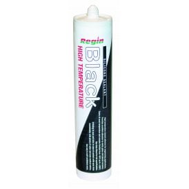 Regin High Temp. Silicone Sealant Black - 310ml REGZ37