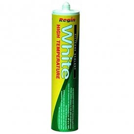 Regin High Temp. Silicone Sealant White - 310ml REGZ35