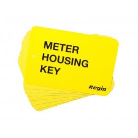 Regin Meter Housing Key I.D. Plate (8 Pack) REGP99