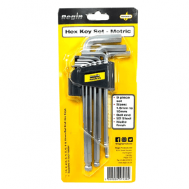 Regin Metric Hex Key Set - (1.5mm - 10mm) REGB33