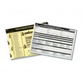 Regin Oil Appliance Servicing & Commissioning Safety Record Pad (25 in triplicate) REGPO11