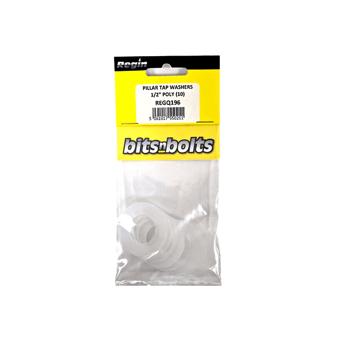 Regin  Pillar Tap Washers ½ Poly (Pack Of 10) REGQ196