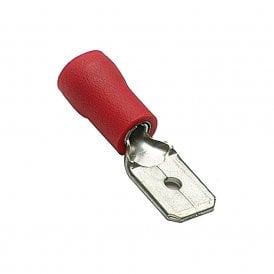 Regin PushOn Male Connector Red - REGQ210