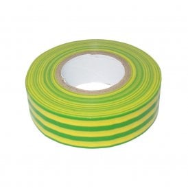 Regin PVC Insulation Tape 20m Green/Yellow - REGQ643