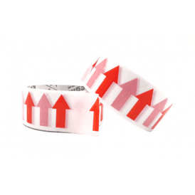 Regin Red/White Arrow Direction Tape - 33m REGA47