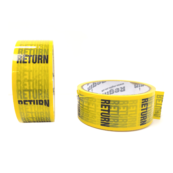 Regin  RETURN Black/Yellow Tape - 33m REGA23