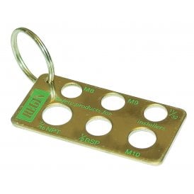 Regin Thermocouple Thread Gauge Keyring REGT19