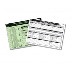 Regin Unvented Hot Water Storage Vessel Commissioning Pad (25 in triplicate) REGP58