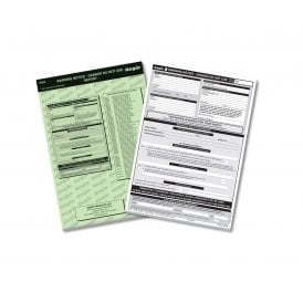 Regin Warning (Danger Do Not Use) Notice Pad (50 in duplicate) REGP55