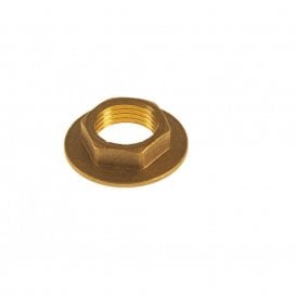 Brass Back Nut Wide Flanged ½