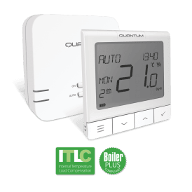 Salus Quantum Wireless Thermostat & Receiver - WQ610RF
