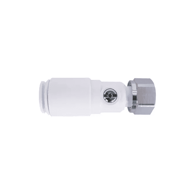 Speedfit  15mm x ½ Straight Service Valve with Tap Connector 15SVSTC-W (Pack of 5)