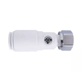Speedfit 15mm x ½ Straight Service Valve with Tap Connector 15SVSTC-W (Pack of 5)