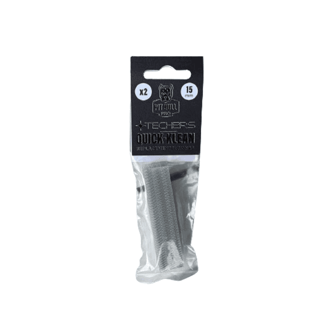 Todays Tools  15mm Replacement Blades For Pit Bull Pro Quick-Klean Pipe Brush Set QKP Pack of 2 QKB15