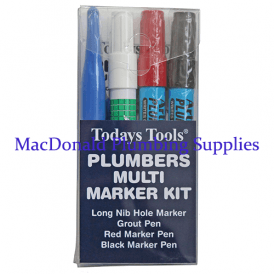 Todays Tools 4Pc Plumbers Multi-Marker Pen Kit MMK