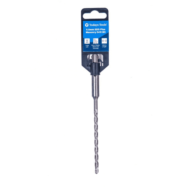 Todays Tools  5.5 x 160mm SDS Plus Drill Bit SDS5.5X160