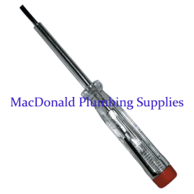Todays Tools 5" Slotted Mains Tester Screwdriver SMT
