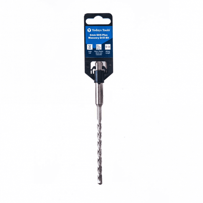 Todays Tools  6 X 160mm SDS Plus Drill Bit SDS6X160