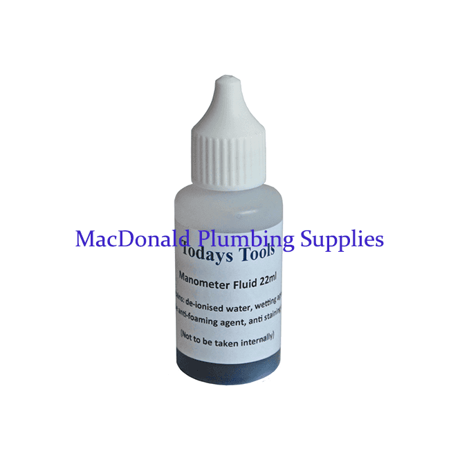 Todays Tools  Manometer Fluid 22ml MF