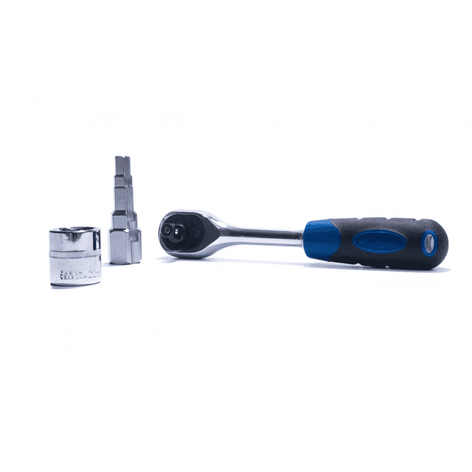 Todays Tools  Multi Size Rad Valve Tail Key & Ratchet Inc 22mm Socket MGPS
